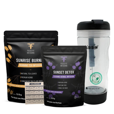 Pack de Té Detox con Botella
