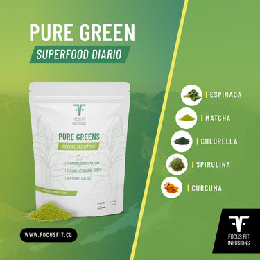 Pure Greens - Polvo Superalimento